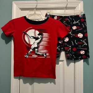 The Children’s Place Baseball Snug Fit Cotton Pajamas Size 16